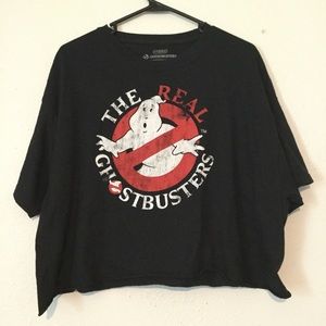 Ghost Busters Cropped T-shirt